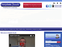 Tablet Screenshot of helplinksouth.com